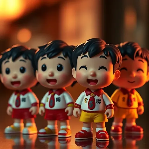 수집가들이 주목하는 '신형만의 회상 피규어' 4종 심층 분석