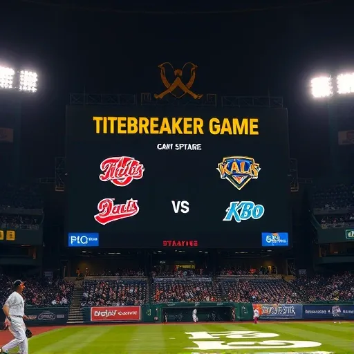 단순 동률 시 적용되는 KBO 순위 결정전 핵심 규정 (추가 경기 제외)